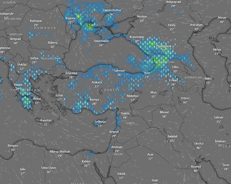 Doğu Karadeniz'de ‘sağanak’ alarmı: 4 il için sarı kodlu uyarı - Resim: 16